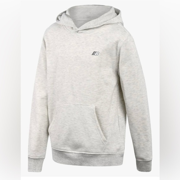 New Balance Boys' Soft Cotton Blend Fleece Active Pullover Hoodie Size 8/10. - Picture 1 of 6